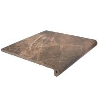 Ступень фронтальная Exagres Peldano Nevada Emperador 33х33 см