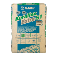 Цементный клей Mapei Keraflex EXTRA S1 Белый 25 кг