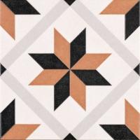 Декор Motto Ceramic Levels Orange Decor 1036 20x20 см