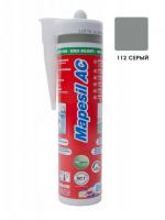 Силиконовый герметик Mapei Mapesil AC № 112 Серый