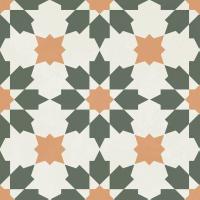 Керамогранит Ennface Pattern Maraya Green Matt 20x20 см