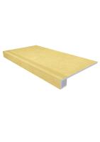 Комплект ступень, бортик+подступенок Ametis by Estima SR04 Spectrum Yellow 33x120+14,5х120 см