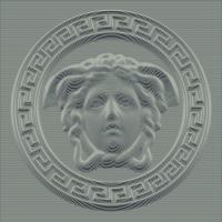 Декор Versace Eterno Medusa Silver 3D 42x42 см
