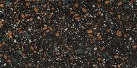 Керамогранит Ennface Large Terrazzo Black Matt 80x160 см