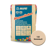 Специальный модифицированный цветной раствор Mapei Мапеклинкер / Mapeclinker № 132 Бежевый 25 кг