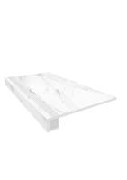 Комплект ступень, бортик+подступенок Ametis by Estima SM01 Supreme Platinum 33x120+14,5х120 см