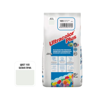 Цементная затирочная смесь Mapei Ultracolor Plus № 103 Белая луна 2 кг