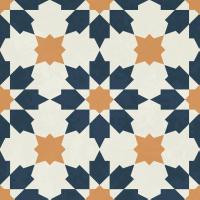 Керамогранит Ennface Pattern Maraya Blue Matt 20x20 см