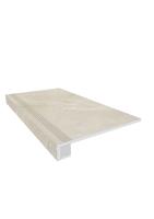 Комплект ступень, бортик+подступенок Ametis by Estima KA02 Kailas Light Beige 33x120+14,5х120 см