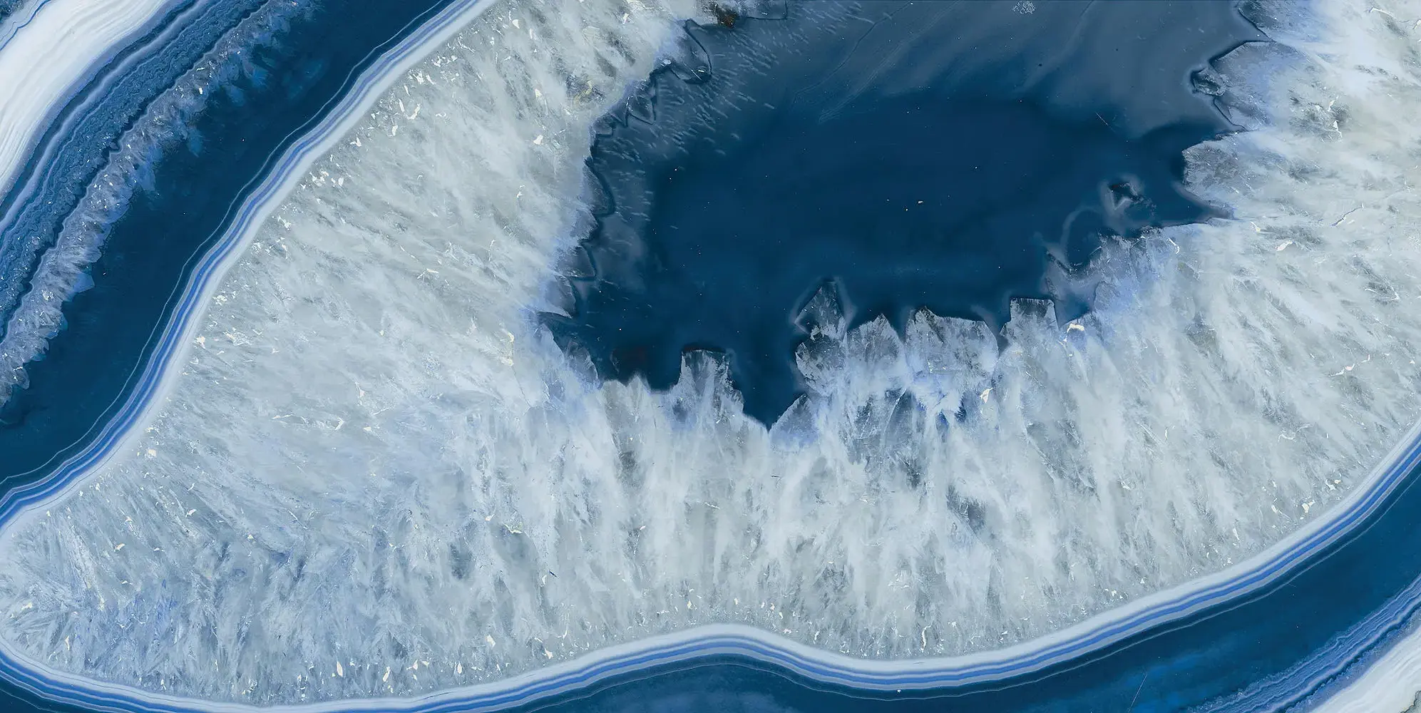 Керамогранит Gardenia Orchidea Slabs Agata Blu A Lapatto 160x320 см