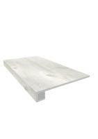 Комплект ступень, бортик+подступенок Ametis by Estima DA00 Daintree Light Grey 33x120+14,5х120 см