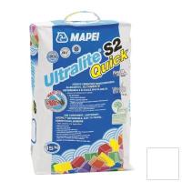 Цементный клей Mapei Ultralite S2 Quick Белый 15 кг