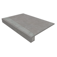 Комплект ступень, бортик+подступенок Estima LN02 Luna Grey 33x120+14,5х120 см