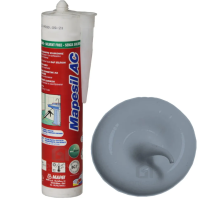 Силиконовый герметик Mapei Mapesil AC № 125 Серый замок