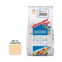 Цементная затирочная смесь Mapei Ultracolor Plus № 132 Бежевый 2000 2 кг