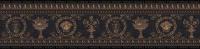 Декор Versace Maximvs Nero/Oro Fascia Lux 20x60 см