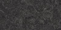 Керамогранит Versace Meteorite Megabarocco Nero Lappato Rettificato 60x120 см