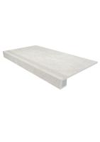 Комплект ступень, бортик+подступенок Ametis by Estima SR00 Spectrum Milky White 33x120+14,5х120 см