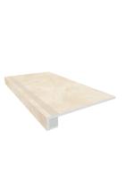 Комплект ступень, бортик+подступенок Ametis by Estima MA02 Marmulla Light Beige 33x120+14,5х120 см