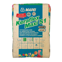 Цементный клей Mapei Keraflex Maxi S1 Белый 25 кг