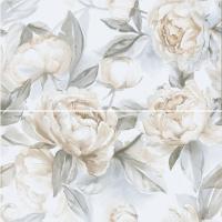 Настенная плитка Staro Slim Decors Elite Peonies Decor A+B 60x120 см (2 шт в комплекте)