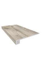 Комплект ступень, бортик+подступенок Ametis by Estima DA03 Daintree Dark Grey 33x120+14,5х120 см