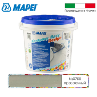 Эпоксидный шовный заполнитель Mapei Kerapoxy Easy Design № 700 Прозрачный 3 кг