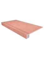 Комплект ступень, бортик+подступенок Ametis by Estima SR05 Spectrum Salmon 33x120+14,5х120 см