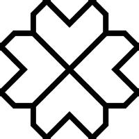 Керамогранит Ennface Pattern Tyra B Matt 20x20 см