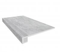 Комплект ступень, бортик+подступенок Estima VS02 Vision Grey 33x120+14,5х120 см
