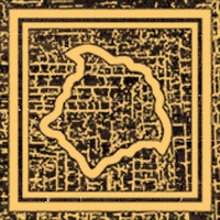 Вставка Versace Eterno Oro Brown Angolo Medusa 10x10 см