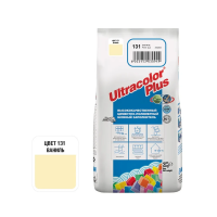 Цементная затирочная смесь Mapei Ultracolor Plus № 131 Ваниль 2 кг