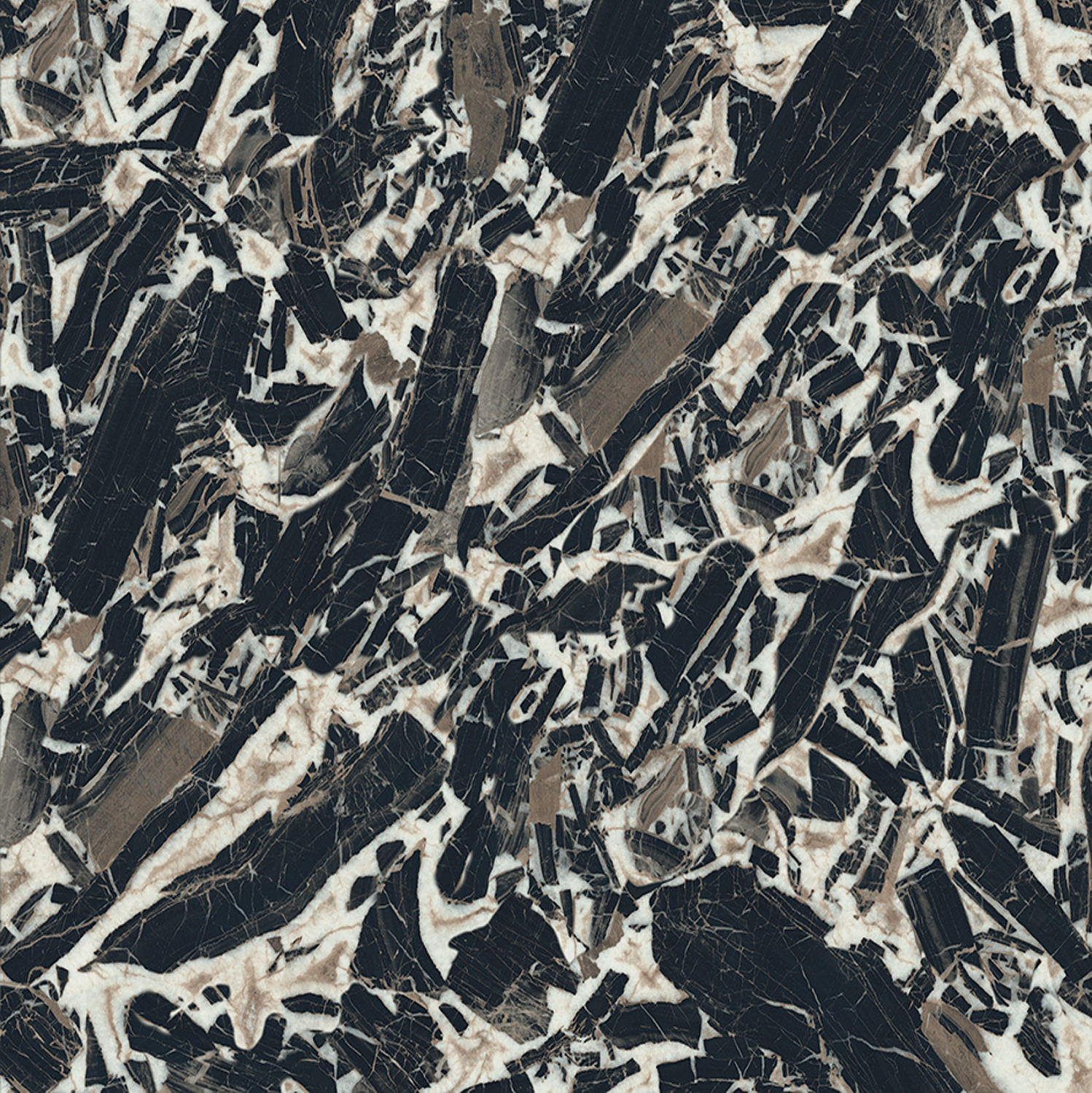 Керамогранит Rex Etoile Brown River Glossy Retificato 120x120x0,6 см