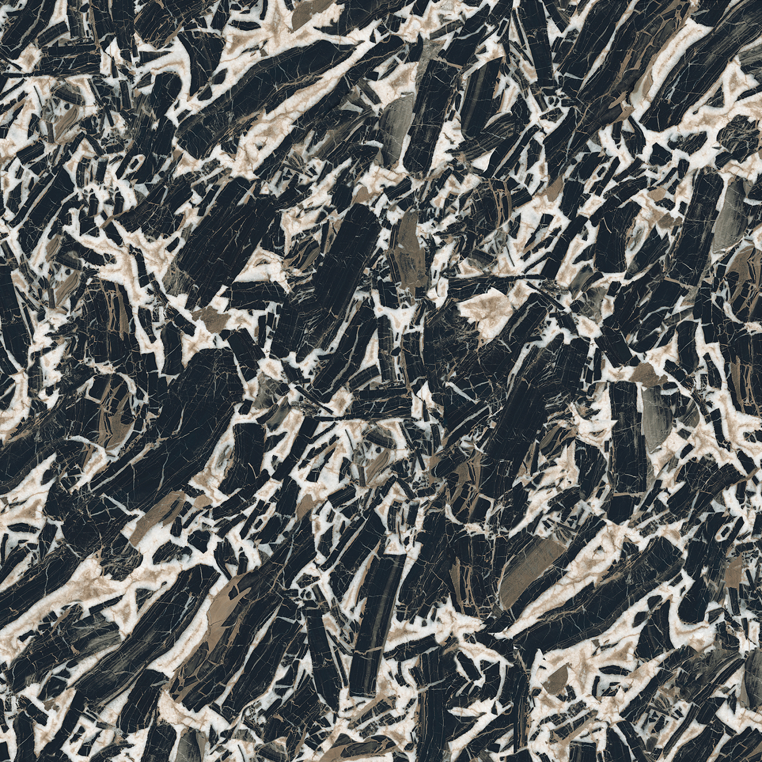 Керамогранит Rex Etoile Brown River Glossy Retificato 120x120x0,6 см