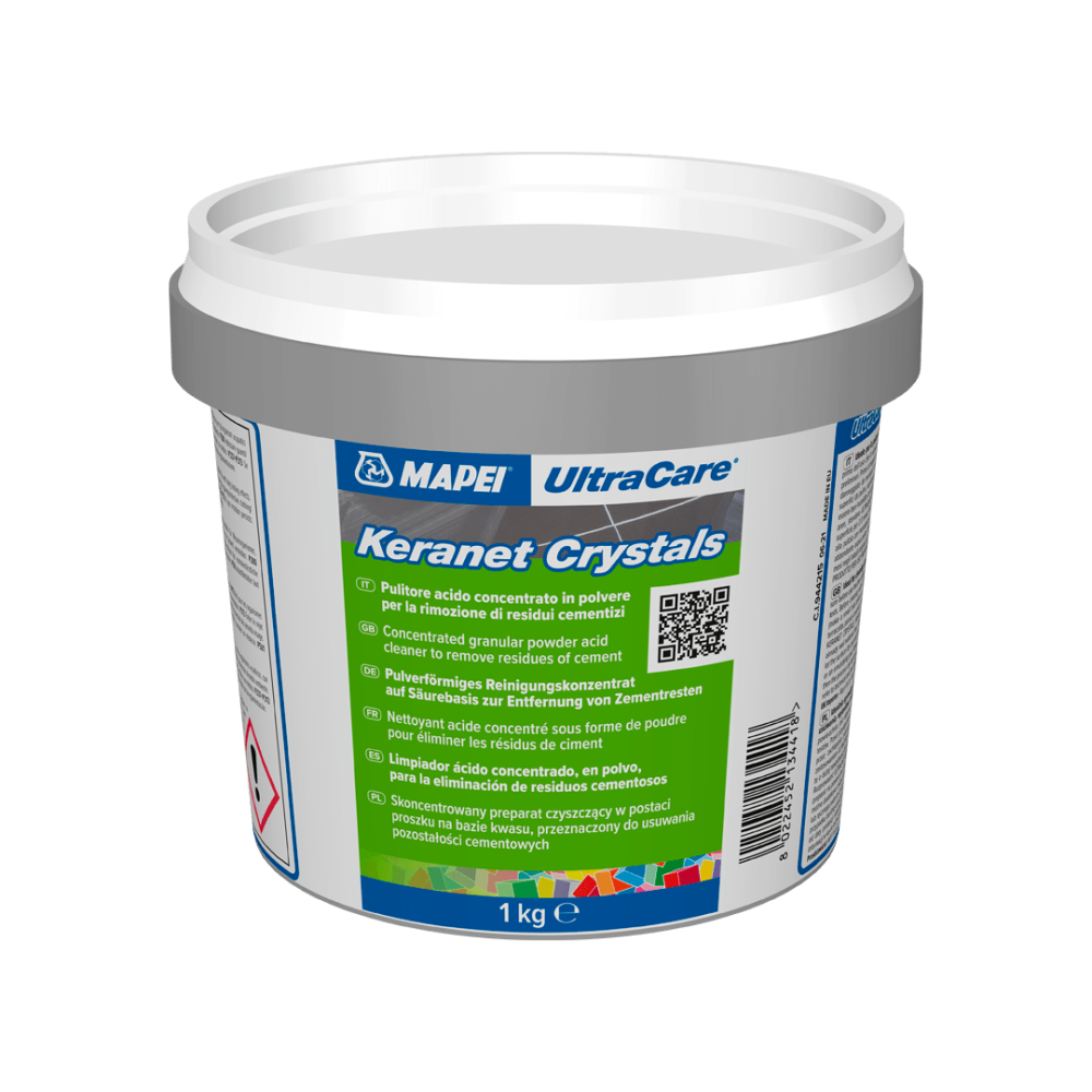 Кислотный очиститель цементных остатков Mapei Ultracare Keranet Crystals 1 кг