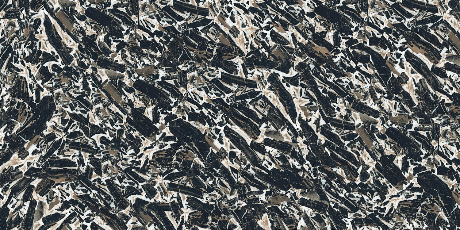 Керамогранит Rex Etoile Brown River Glossy Rettificato 120x240x6 см