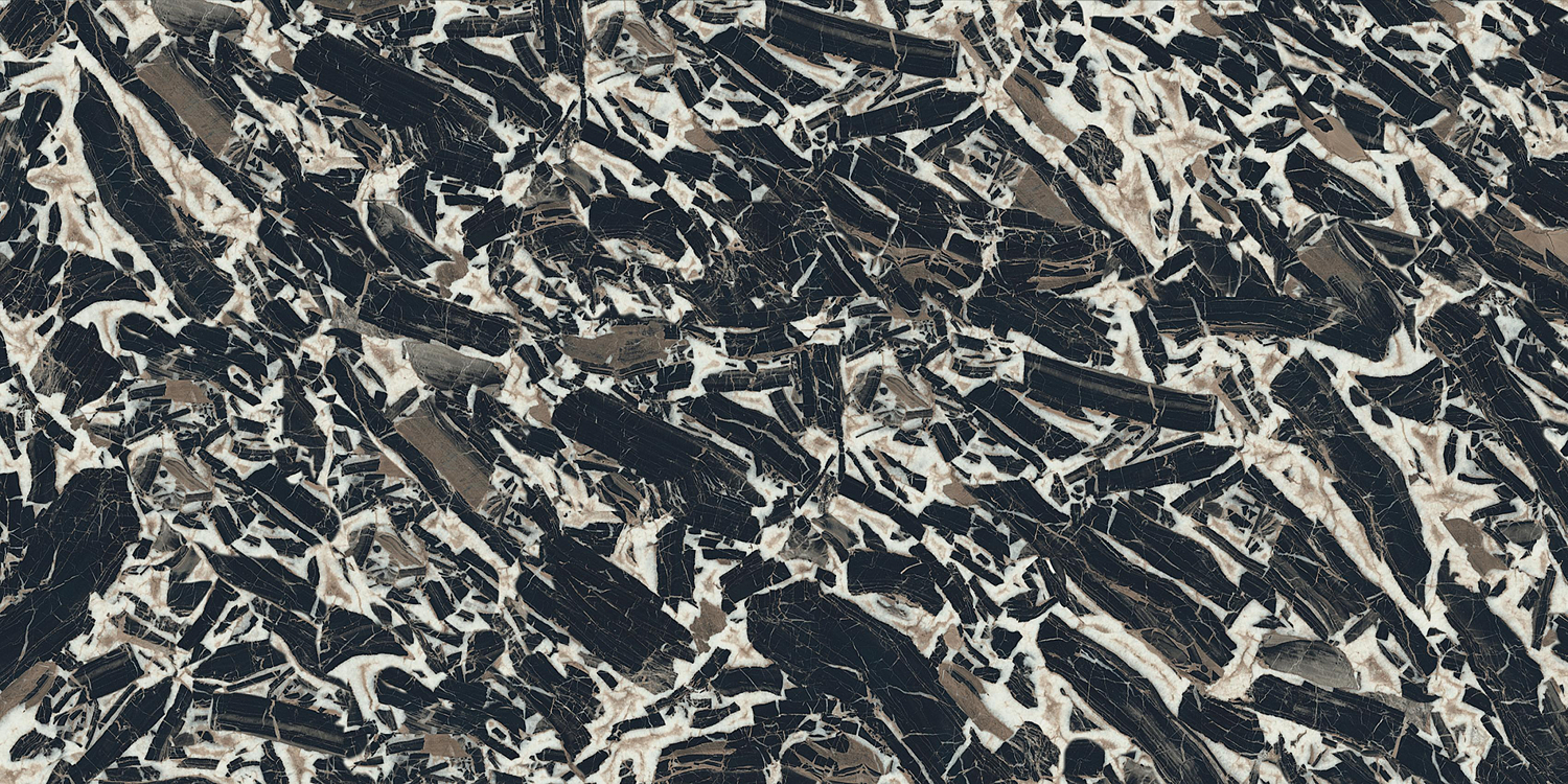 Керамогранит Rex Etoile Brown River Glossy Rettificato 120x240x6 см