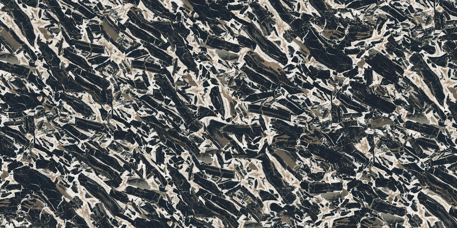 Керамогранит Rex Etoile Brown River Glossy Rettificato 120x240x6 см