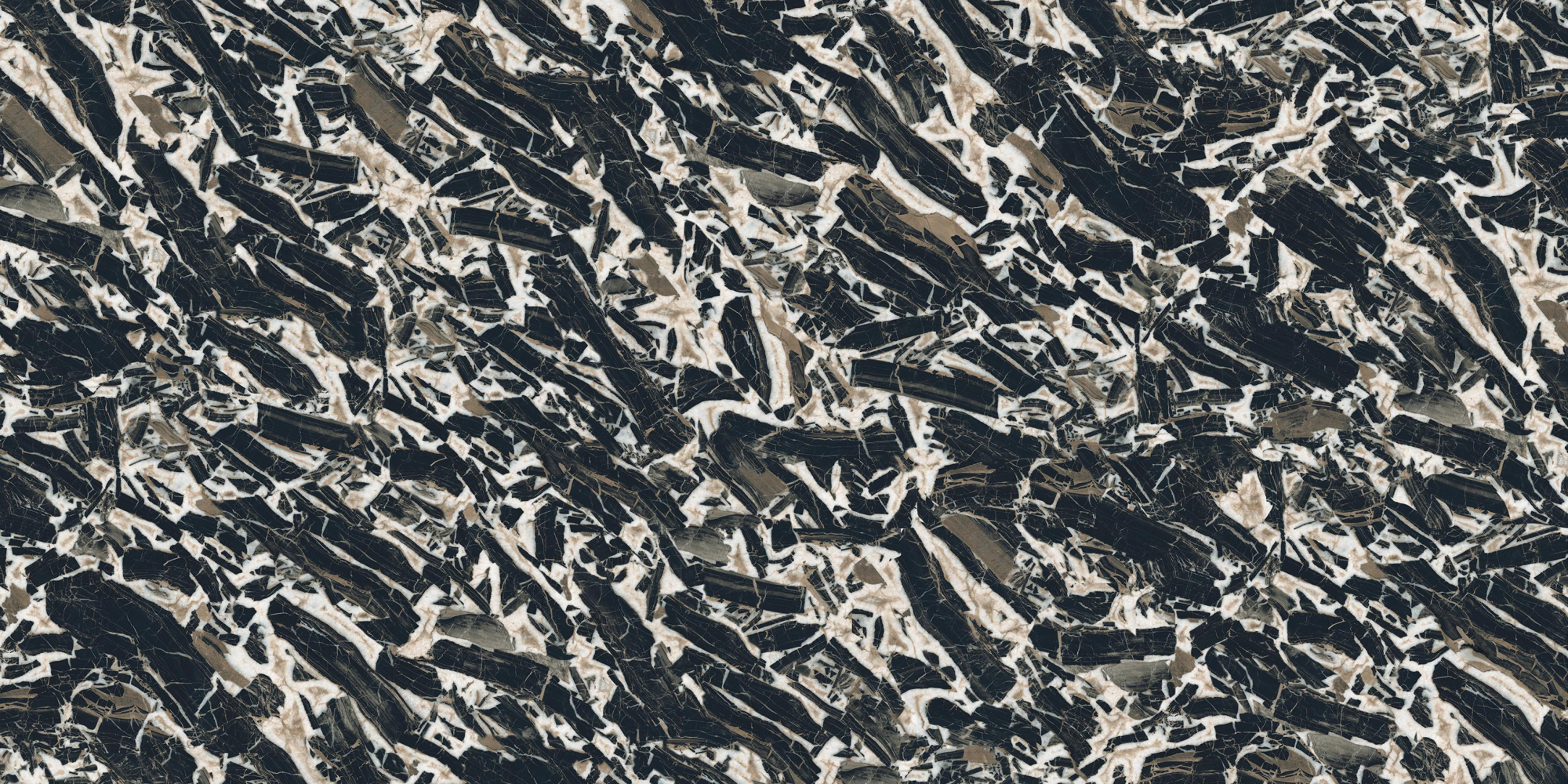 Керамогранит Rex Etoile Brown River Glossy Rettificato 120x240x6 см