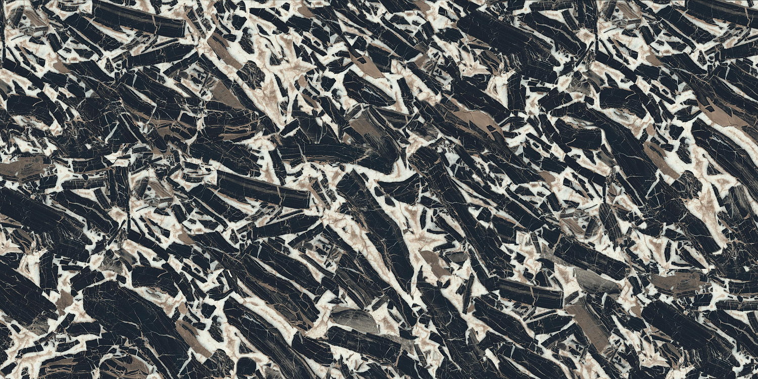 Керамогранит Rex Etoile Brown River Glossy Rettificato 120x240x6 см