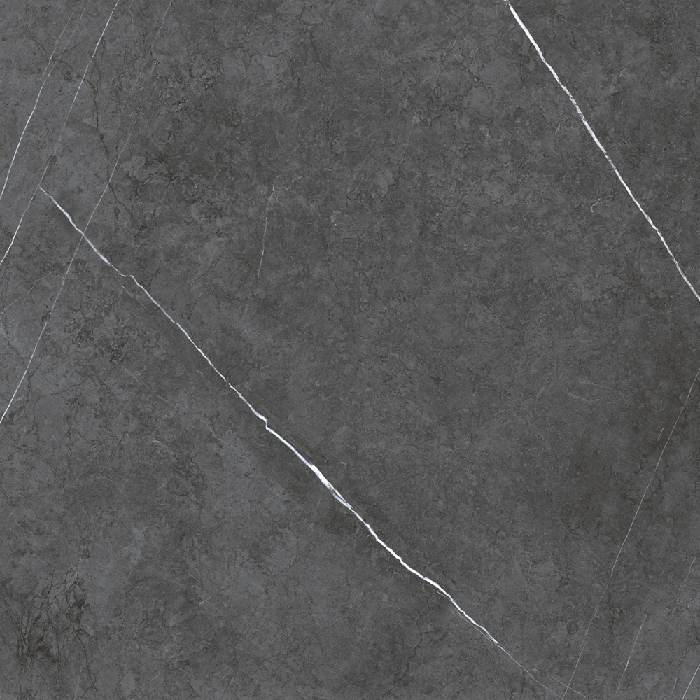 Фото Керамогранит Italon Metropolis Imperial Black Rettificato 80x80 см крупным планом — купить в Краснодаре в салоне МАКСАНН