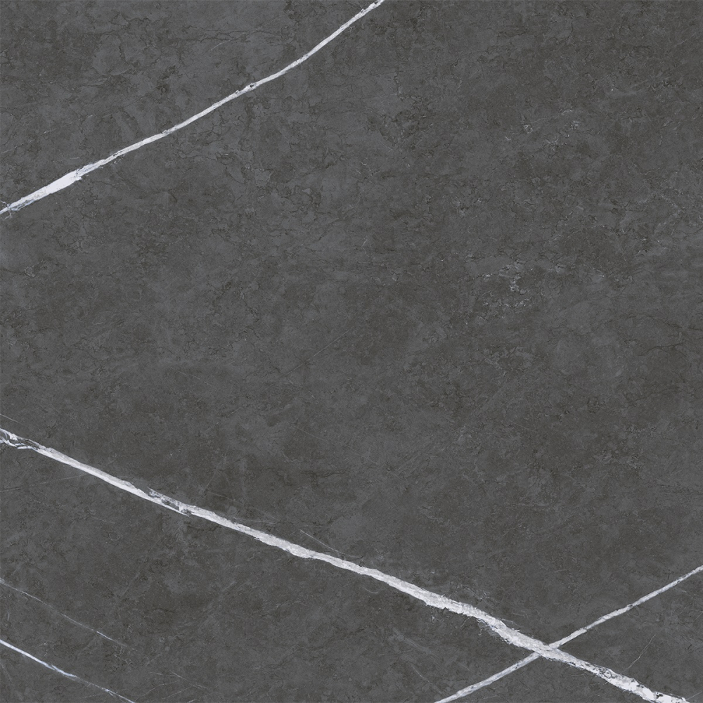 Фото Керамогранит Italon Metropolis Imperial Black Rettificato 80x80 см крупным планом — купить в Краснодаре в салоне МАКСАНН