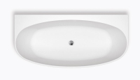 Ванна акриловая пристенная BelBagno BB83-1500-W0 150х78 см