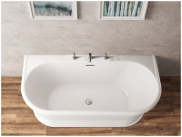 Ванна акриловая пристенная BelBagno BB408-1500-800 150х80 см