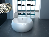 Ванна акриловая отдельностоящая BelBagno BB30-1550 155x155 см