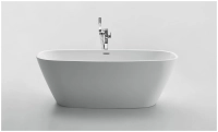 Ванна акриловая отдельностоящая BelBagno BB72-1500-W0 150x75 см