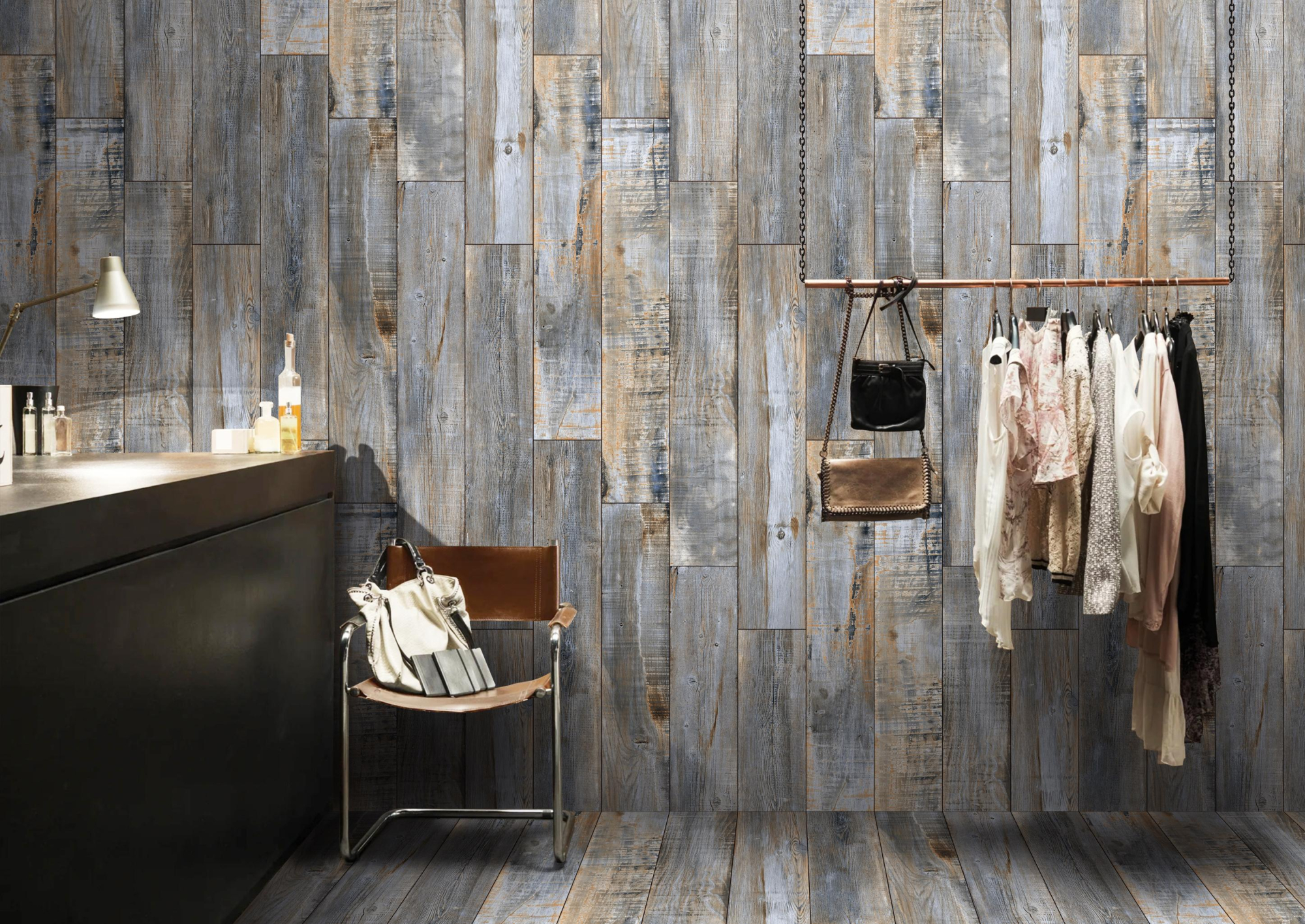 Керамогранит Ennface Wood Afromontane Carving 20x120 см