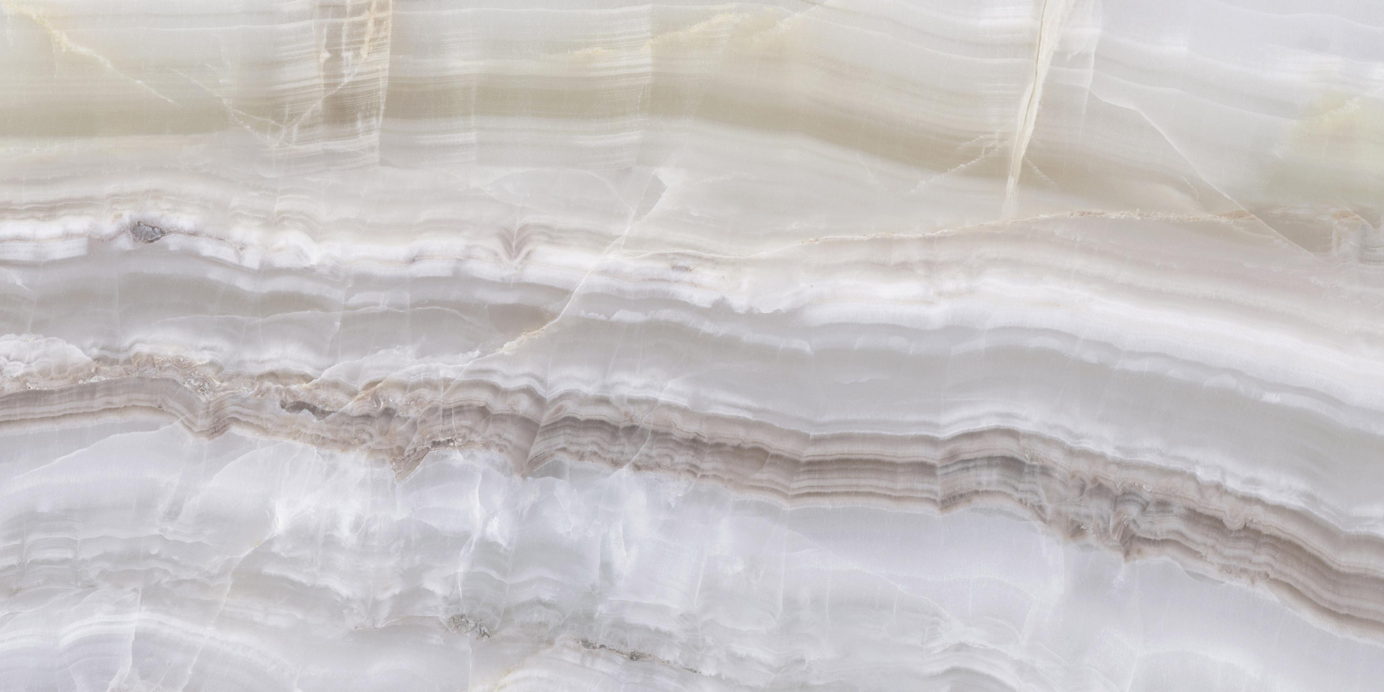 Фото Керамогранит Ennface Onix Ivory Extra Glossy 60x120 см крупным планом — купить в Краснодаре в салоне МАКСАНН