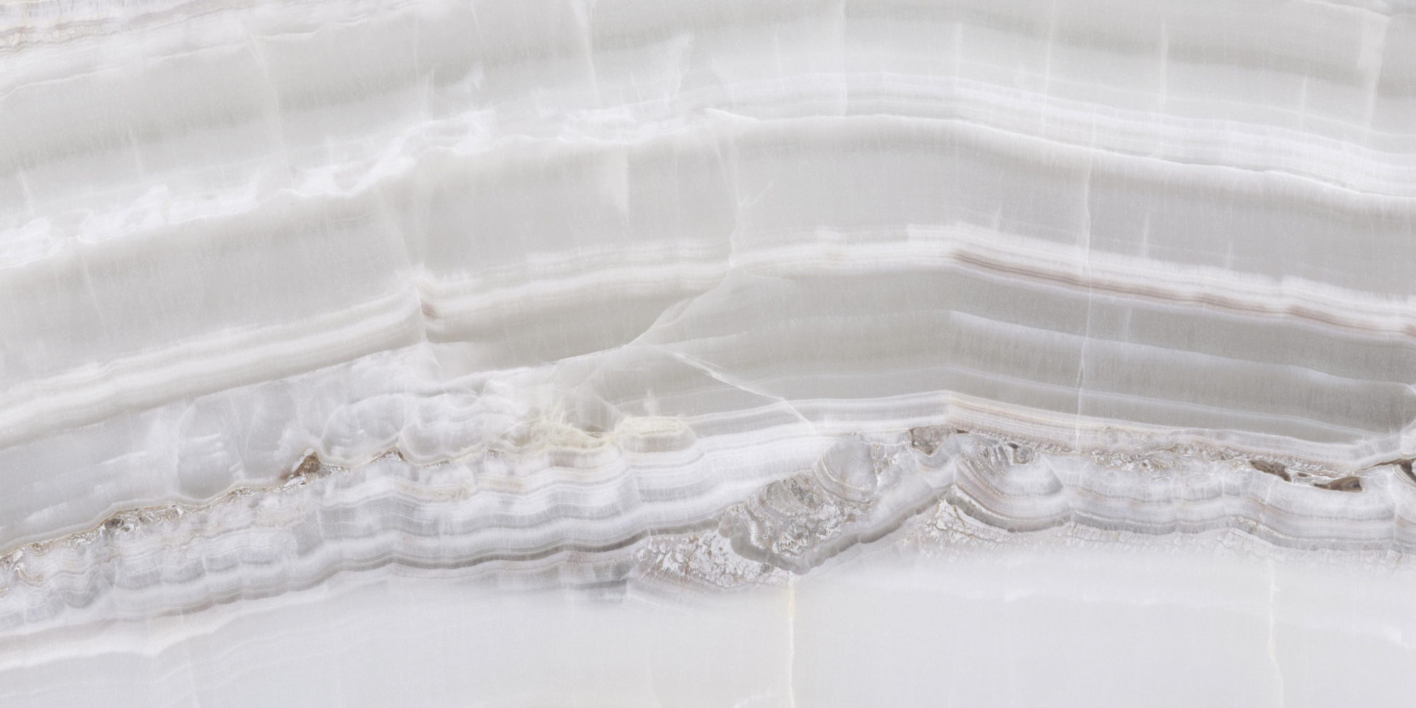 Фото Керамогранит Ennface Onix Ivory Extra Glossy 60x120 см крупным планом — купить в Краснодаре в салоне МАКСАНН