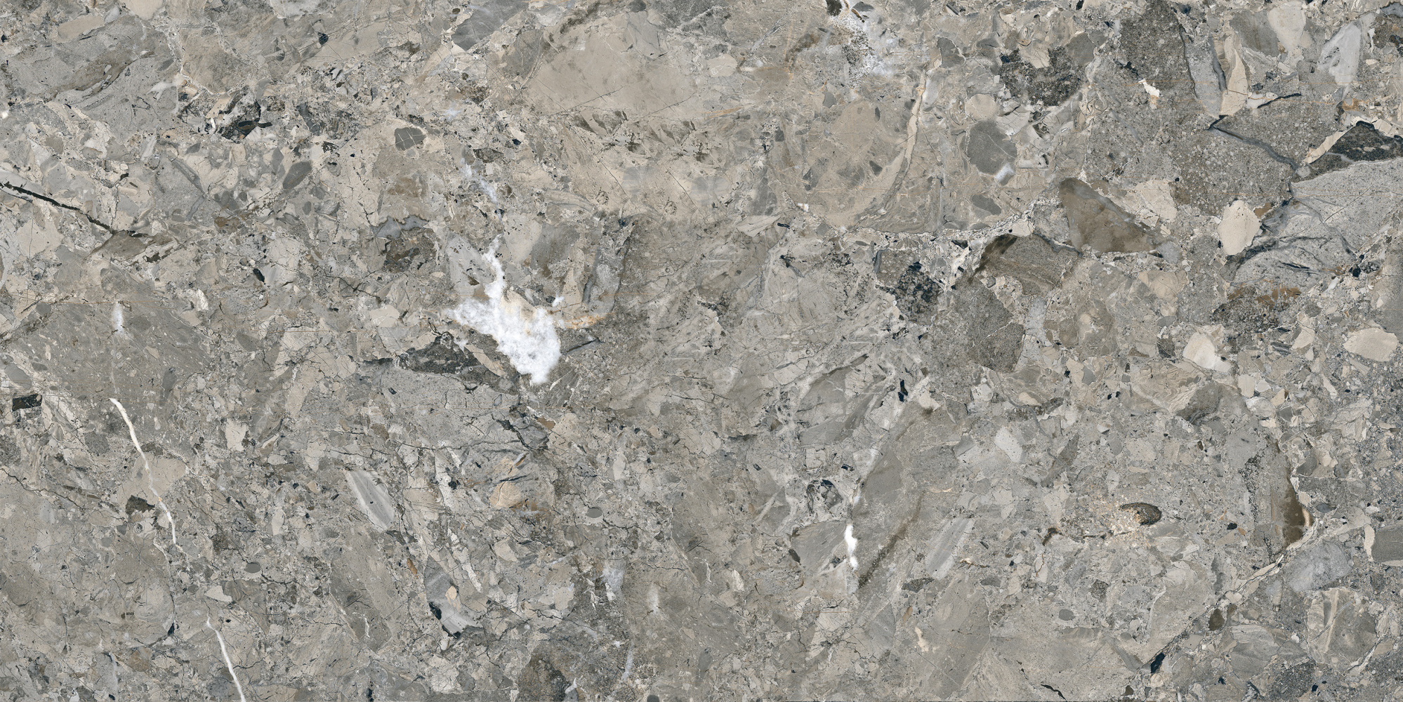 Фото Керамогранит Ennface Industrial Granite Dark Matt 60x120 см крупным планом — купить в Краснодаре в салоне МАКСАНН